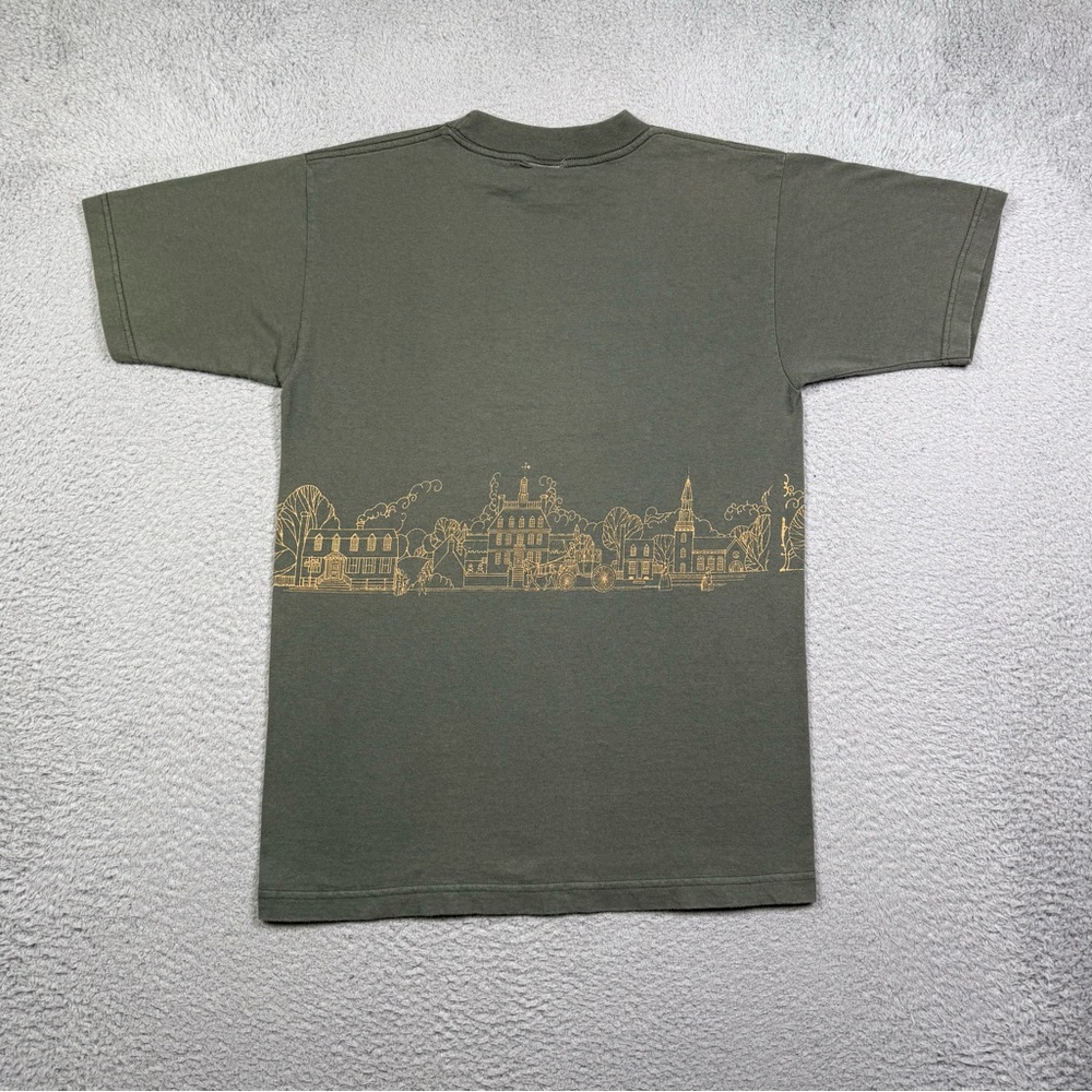 Vintage Colonial‎ Williamsburg wrap around T-shirt - Picture 4 of 4